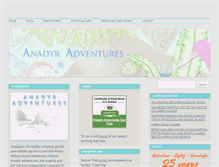 Tablet Screenshot of anadyradventures.com